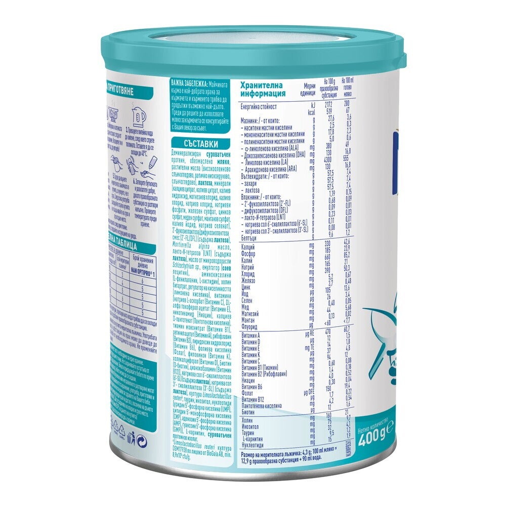 Nestlé NAN OPTIPRO 1 HM-O 400гр