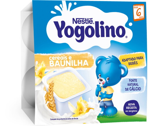 Nestlé YOGOLINO Грис Ванилия млечен десерт