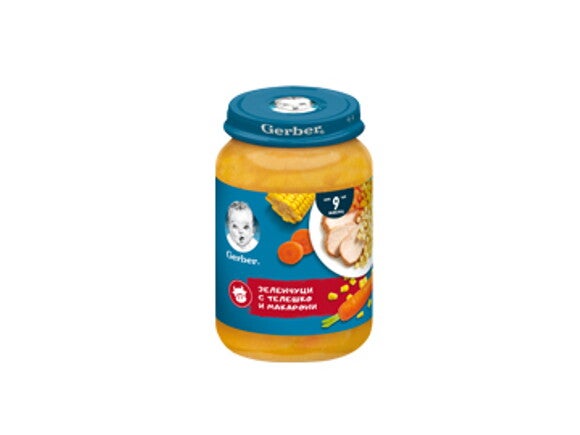 nestle-gerber-pure-zelenchutsi-s-teleshko-i-makaroni-190-g