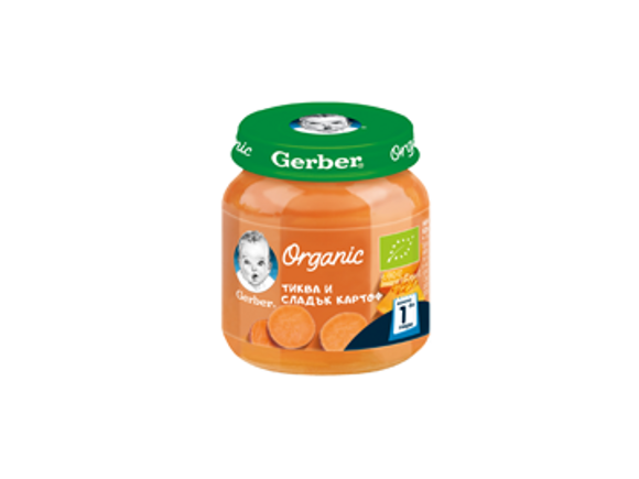 GERBER® Organic Tikva i sladŭk kartof