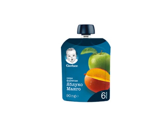 nestle gerber ябълка манго пауч nestle gerber ябълка манго пауч