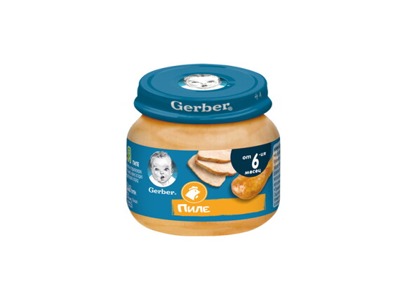 nestle gerber пюре пиле