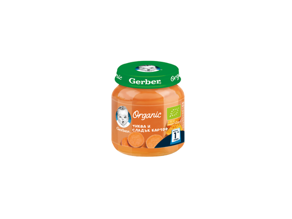 GERBER® Organic Tikva i sladŭk kartof