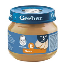 Gerber Храна за бебета, Пюре с пуйка Gerber Храна за бебета, Пюре с пуйка