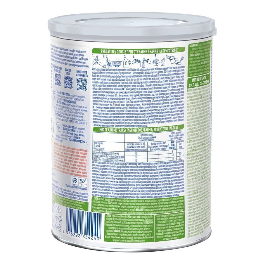 Суха смес NAN® ExpertPro Total Comfort 2 за деца над 6 месеца, 800g 