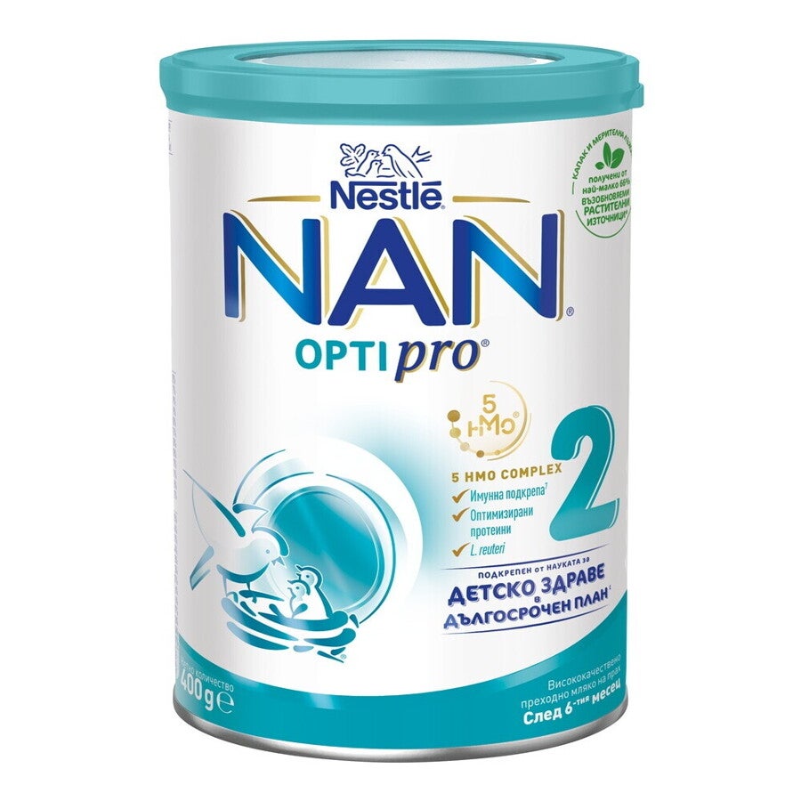 Nestlé NAN OPTIPRO 2 HM-O 400гр Nestlé NAN OPTIPRO 2 HM-O 400гр