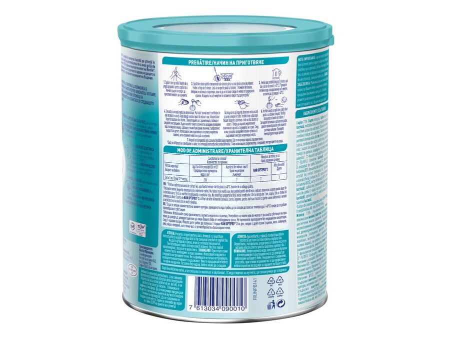 Nestlé NAN OPTIPRO 3, 12+ месеца 800гр Nestlé NAN OPTIPRO 3, 12+ месеца 800гр