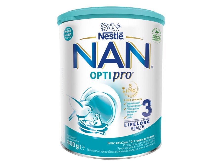 Nestlé NAN OPTIPRO 3, 12+ месеца 800гр Nestlé NAN OPTIPRO 3, 12+ месеца 800гр
