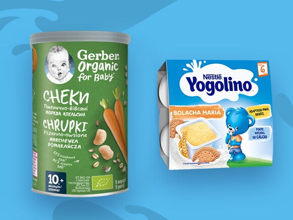 Gerber Organic Nutripuff & Yogolino Gerber Organic Nutripuff & Yogolino