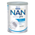 White and blue Nestlé NAN Expert Pro infant formula can