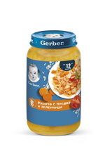 Gerber Храна за бебета, Пюре Ризото с пуешко и зеленчуци, от 12-ия месец, 250g Gerber Храна за бебета, Пюре Ризото с пуешко и зеленчуци, от 12-ия месец, 250g