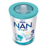Nestlé NAN OPTIPRO 3 infant formula can with teal lid