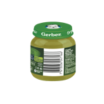 GERBER® Organic Зелен грах броколи и тиквички пюре_back2