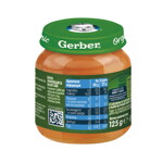 Gerber Organic for baby, Храна за бебета, Пюре от ябълка, кайсия и праскова Gerber Organic for baby, Храна за бебета, Пюре от ябълка, кайсия и праскова