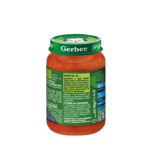 Gerber Organic Храна за бебета, Пюре от сладък картоф и пилешко, от 10-ия месец, 190g